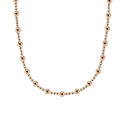 Angelina Gold Filled Beaded Necklace