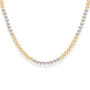 Anna | Gold Filled Beaded Necklace with Pearls