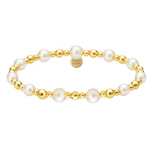 Ashlyn | Gold Filled Beaded Bracelet with Pearls