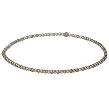 BARA BOHEME 14K Gold Filled 2-Tone Ball Bead Bracelet