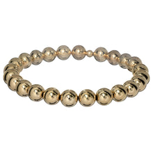 8MM Classic | Stretchy Anti-Tarnish Gold Filled Stackable Bracelet