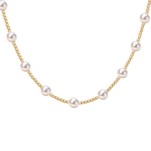 Bara | Gold Filled Beaded Necklace with Pearls