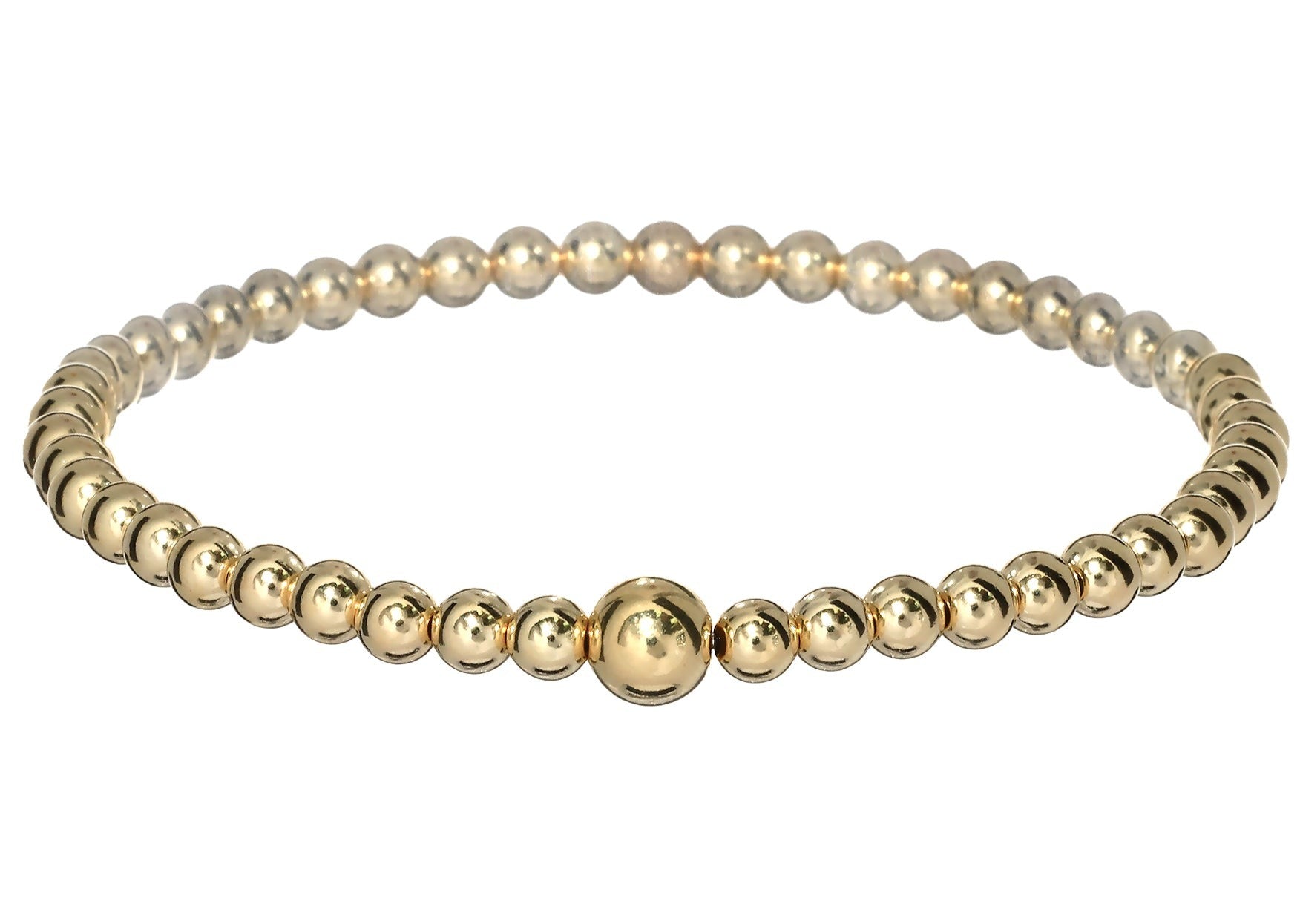 LILA | Stretchy Anti-tarnish 14K Gold Filled Bracelet
