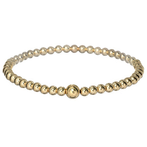 "LILA" 14k gold-filled beaded bracelet