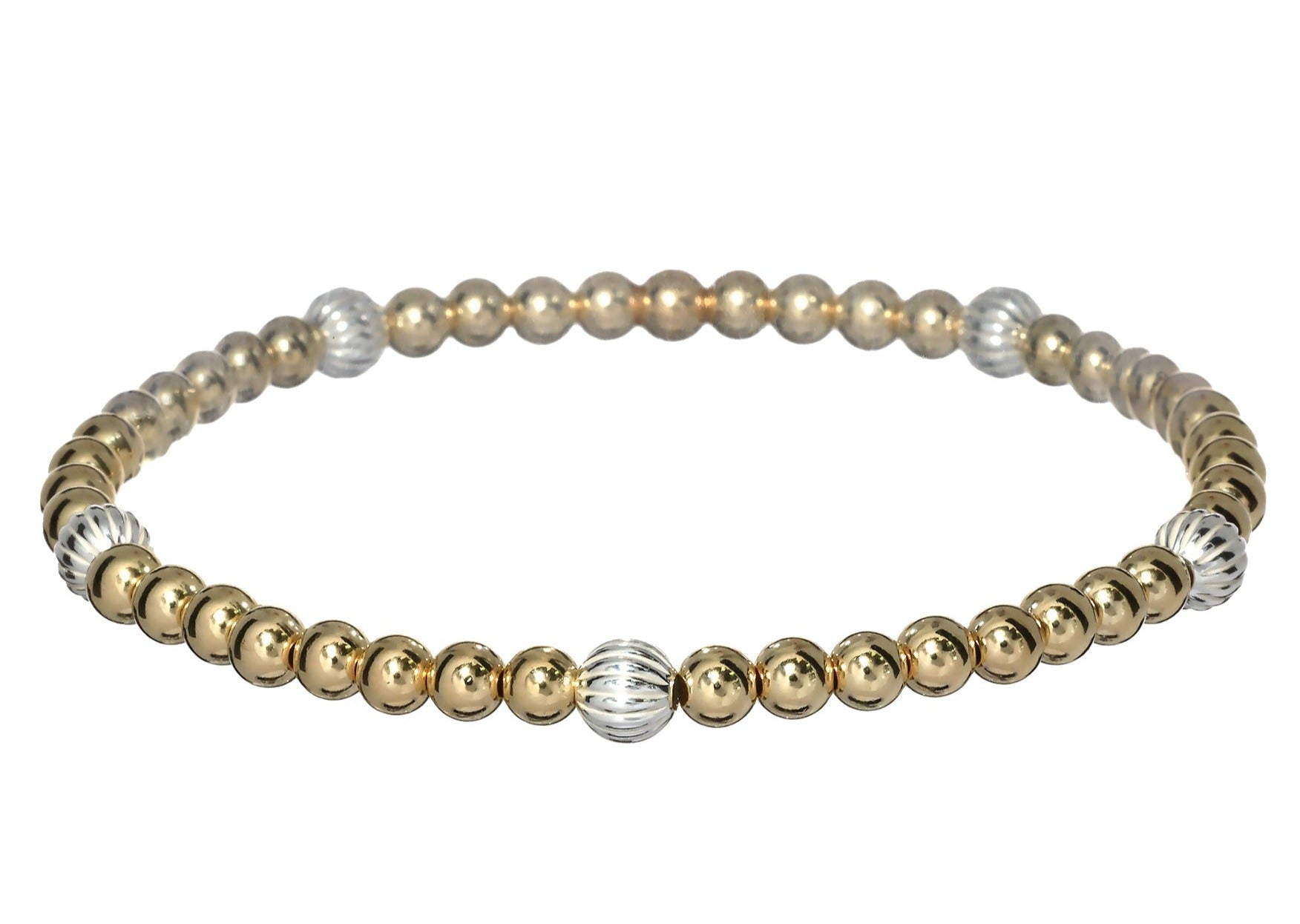 MEGAN | Stretchy Anti-tarnish 14K Gold Filled Bracelet