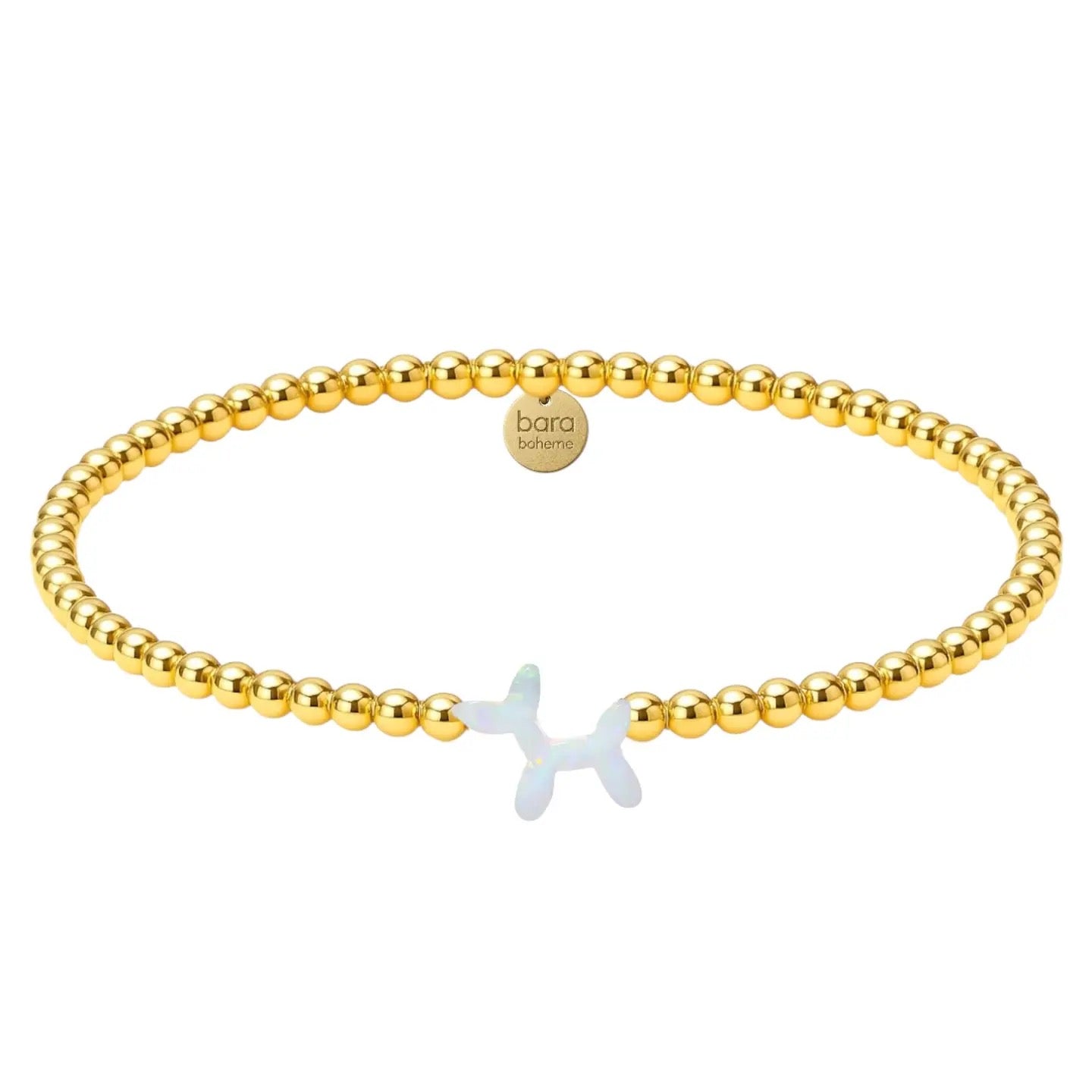 Balloon Dog | Beaded Opal Bracelet
