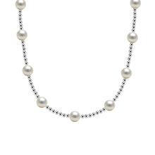 Bara Gold Filled Beaded Necklace with Pearls