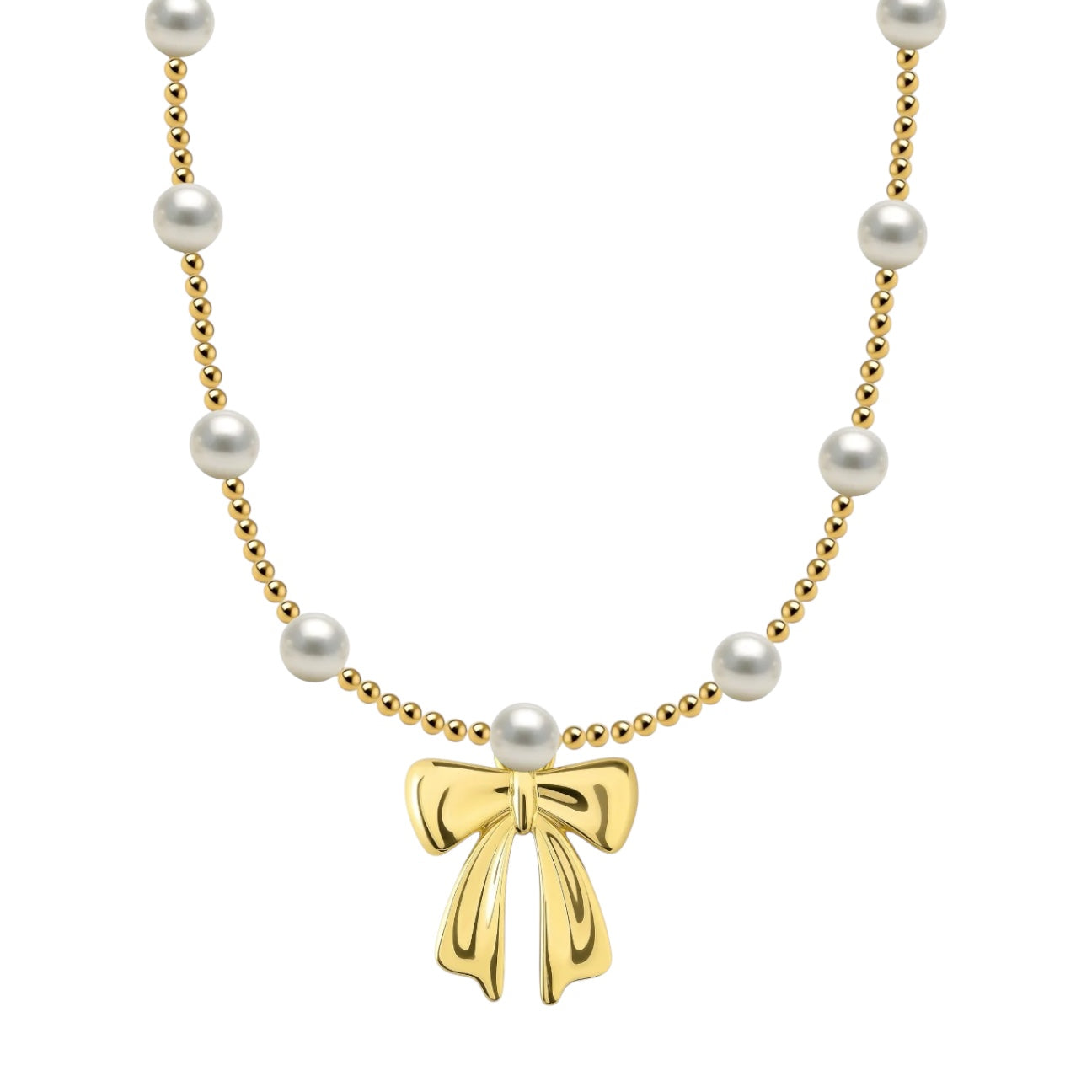 Bara + Wonder Bow | Gold Filled Necklace