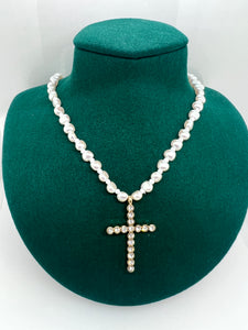 "Beyonce" Cross Necklace