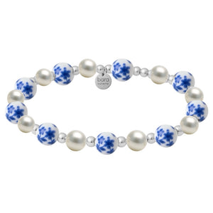 Blue_Rose_Gold_Filled_Beaded_Bracelet_with_Porcelain