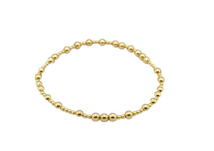 "BROOKE" Gold Filled Ball Beaded Bracelet