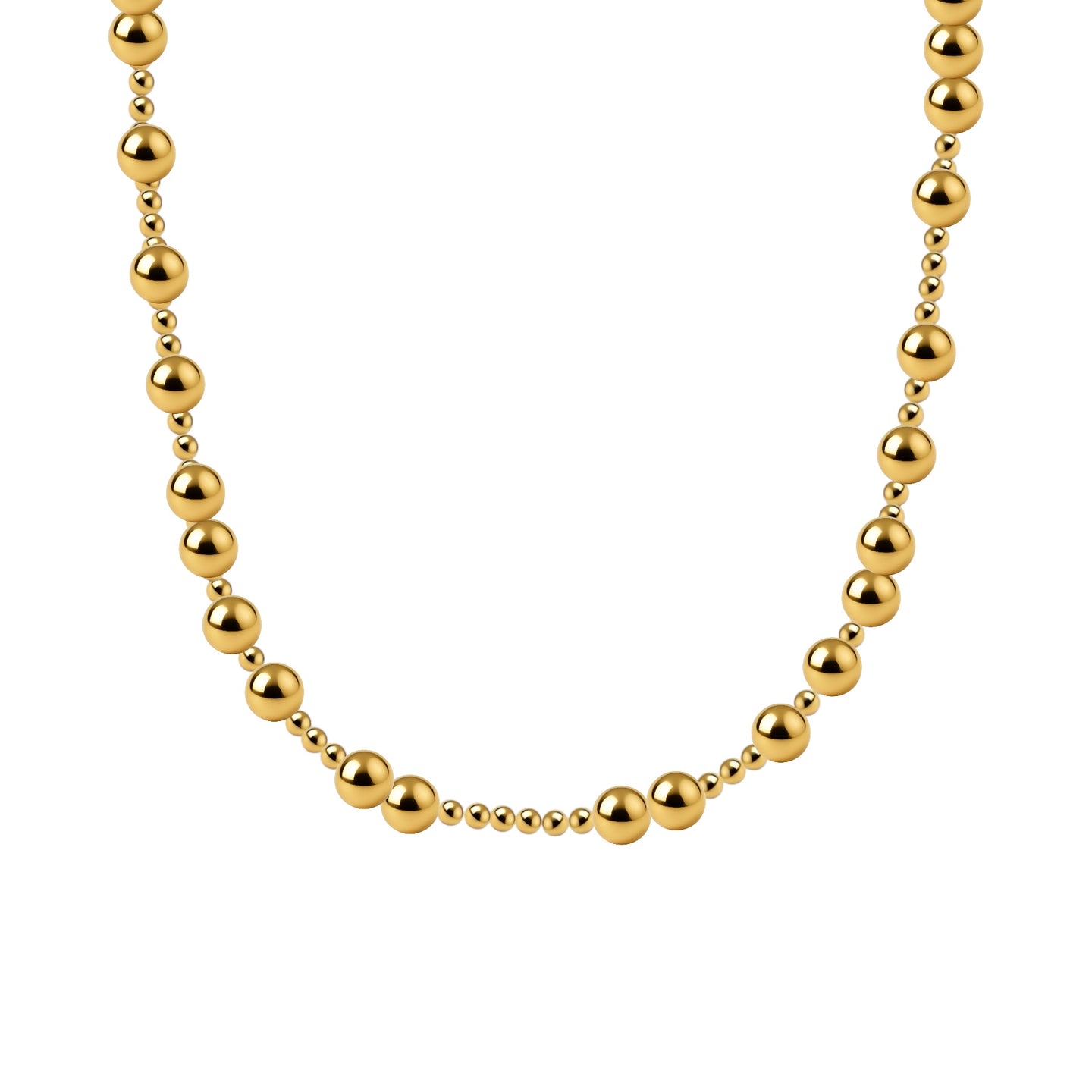 Brooke Gold Filled Beaded Necklace