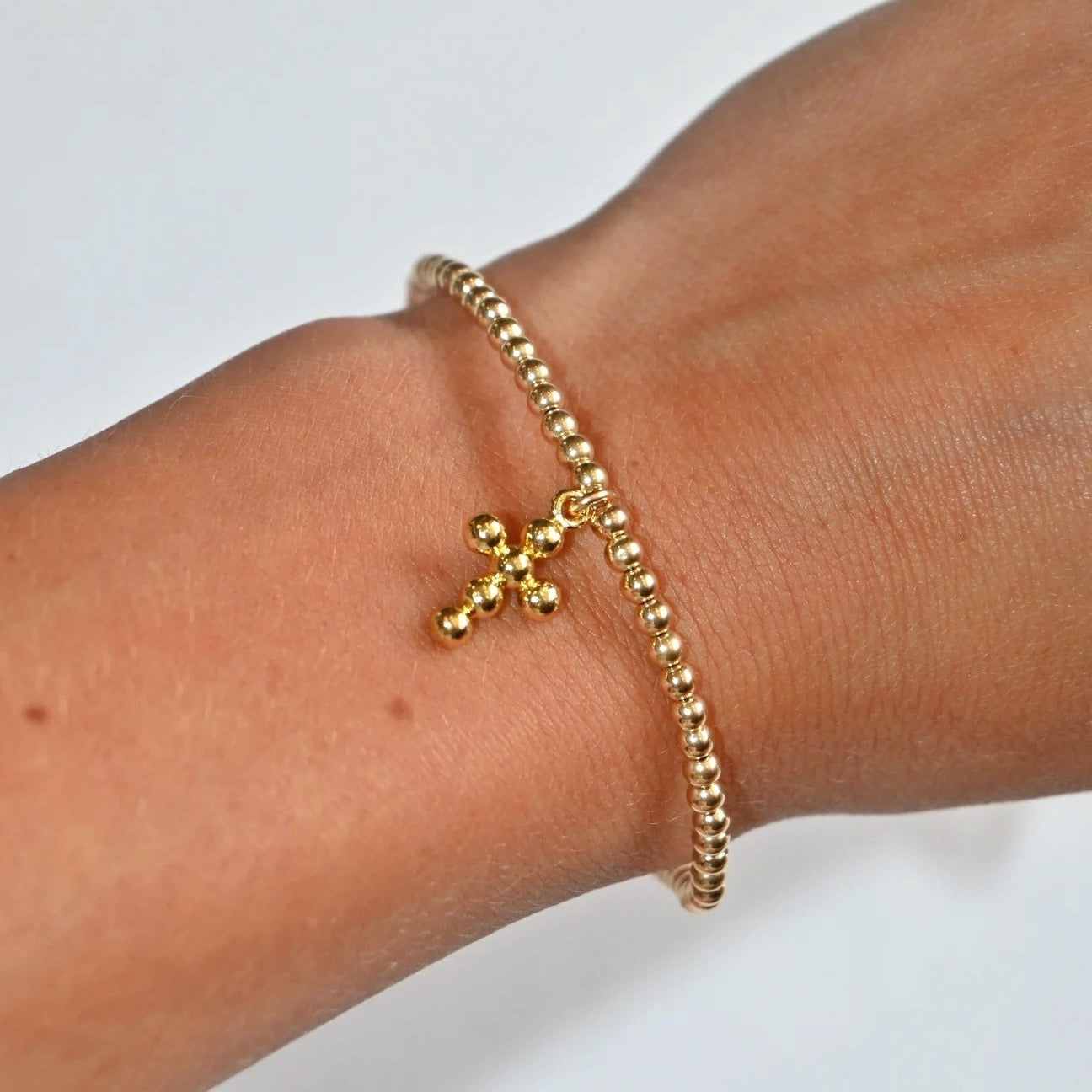 Gold Filled Beaded Bracelet