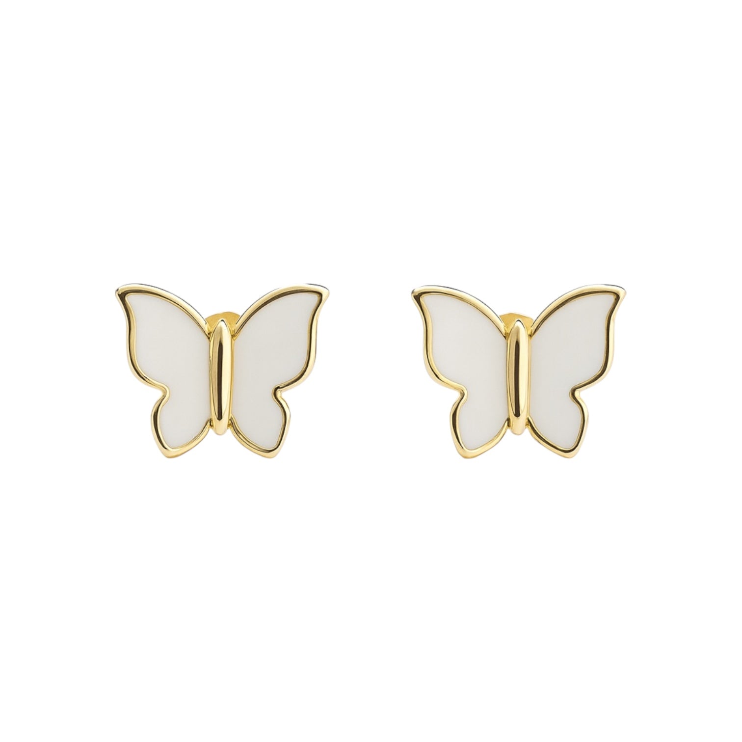 Butterfly | Enamel Stud Earrings
