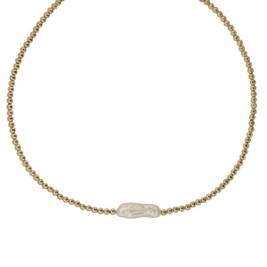 CHRISHELL | 14k gold-filled beads with Pearls Choker