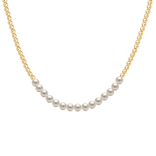 Colette | Gold Filled Beaded Necklace with Pearls