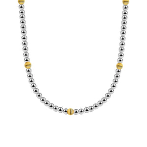 Carly Gold Filled Beaded Necklace