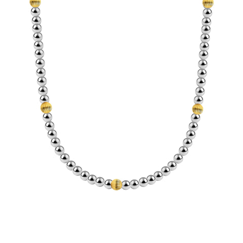 Carly Gold Filled Beaded Necklace