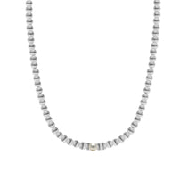 Charlotte Gold Filled Beaded Necklace with Pearls