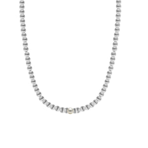 Charlotte Gold Filled Beaded Necklace with Pearls