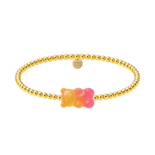 Ombre Gummy Bear | Gold Filled Beaded Bracelet