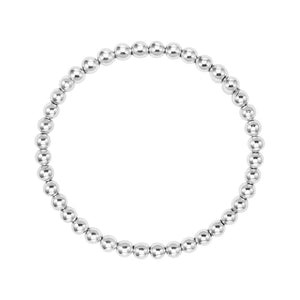Classic 2MM | Beaded Stretchy Ring
