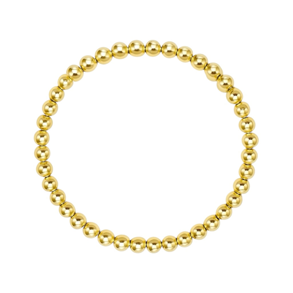 Classic 2MM | Beaded Stretchy Ring