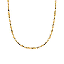 Classic 2MM Gold Filled Beaded Necklace
