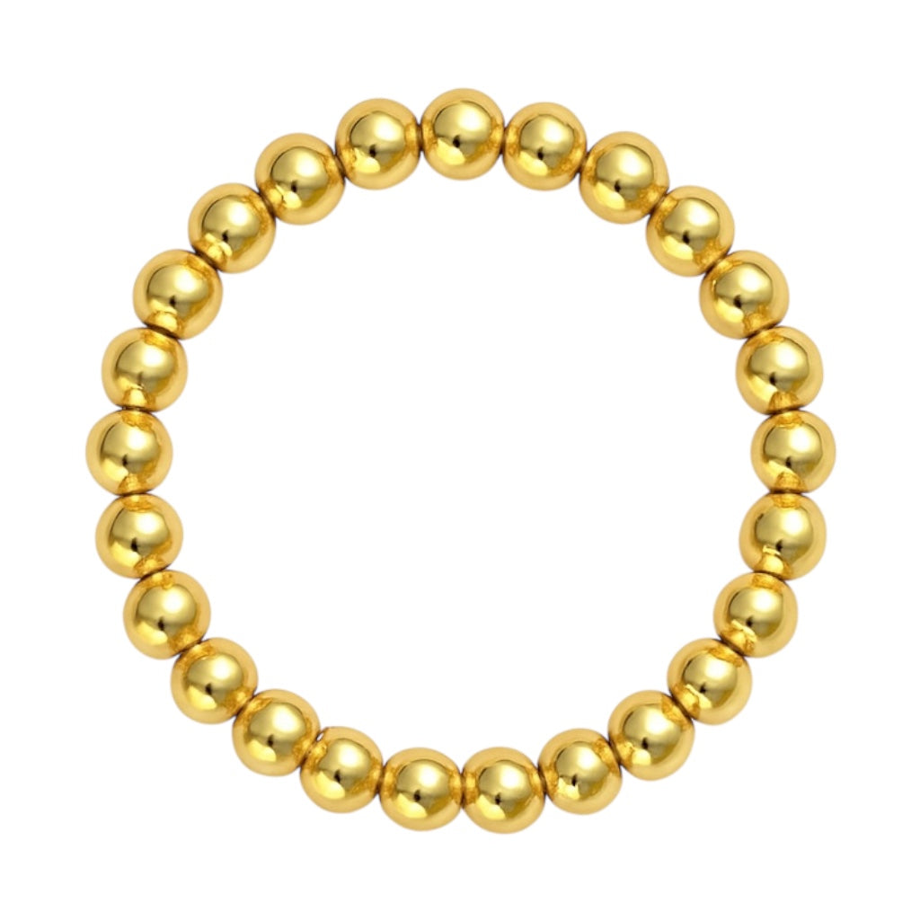 Classic 3MM | Beaded Stretchy Ring
