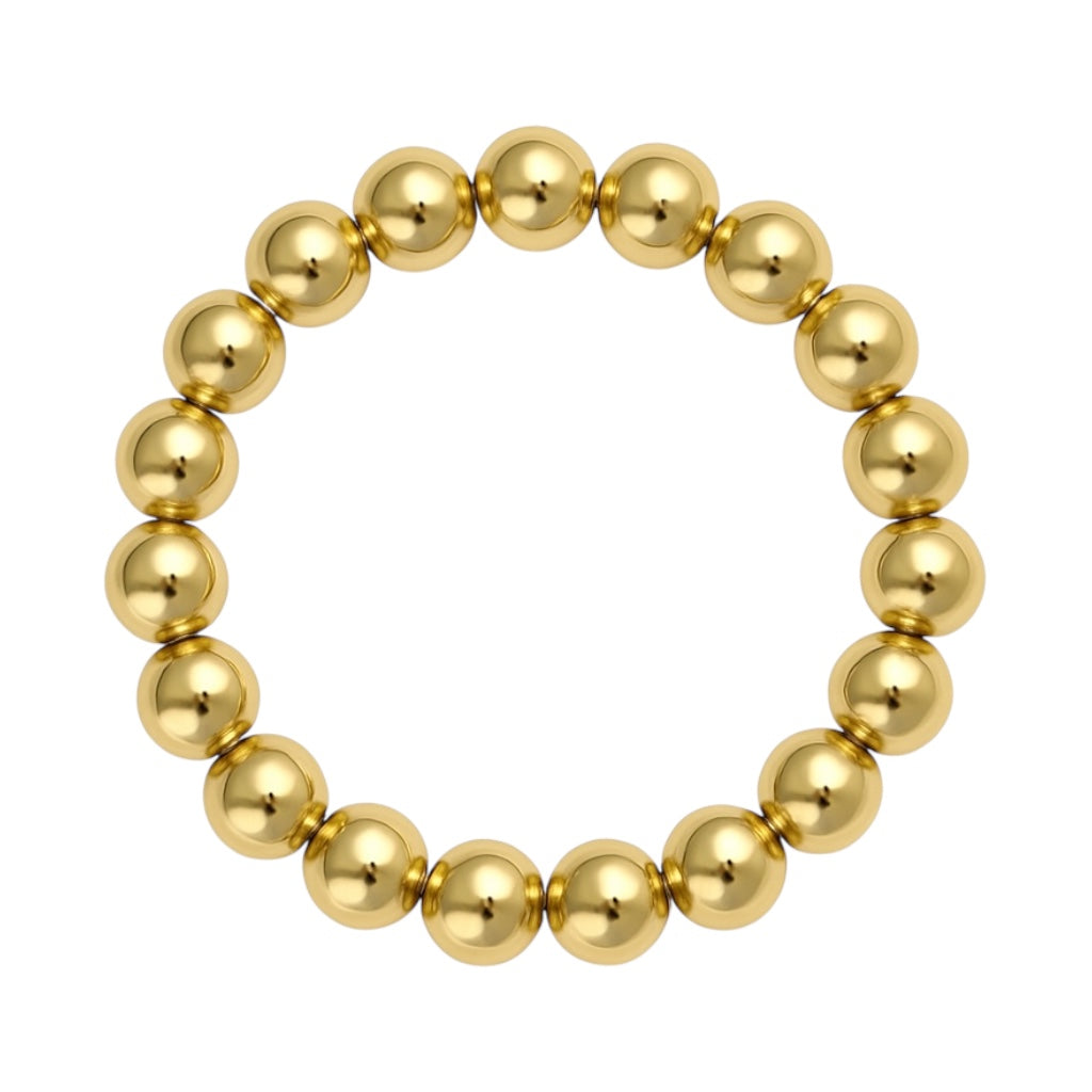 Classic 4MM | Beaded Stretchy Ring