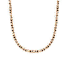 Classic 4MM Gold Filled Beaded Necklace