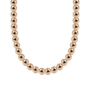 Classic 6MM Gold Filled Beaded Necklace