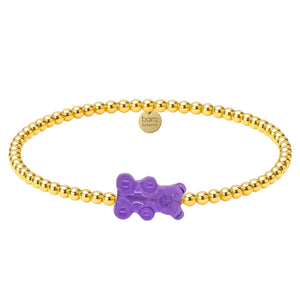 Classic Gummy Bear | Gold Filled Beaded Bracelet
