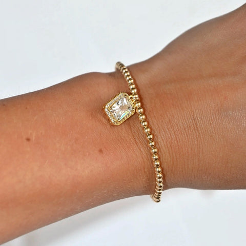 Gold Filled Beaded Bracelet