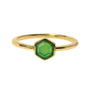 Chrysoprase | SPS Hexagon Ring