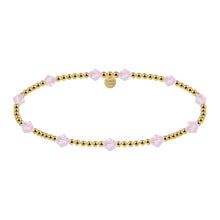 Crystal BTY 2MM Gold Filled Beaded Bracelet