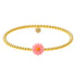 Daisy | Gold Filled Beaded Opal Bracelet