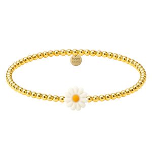 Daisy | Gold Filled Beaded Opal Bracelet