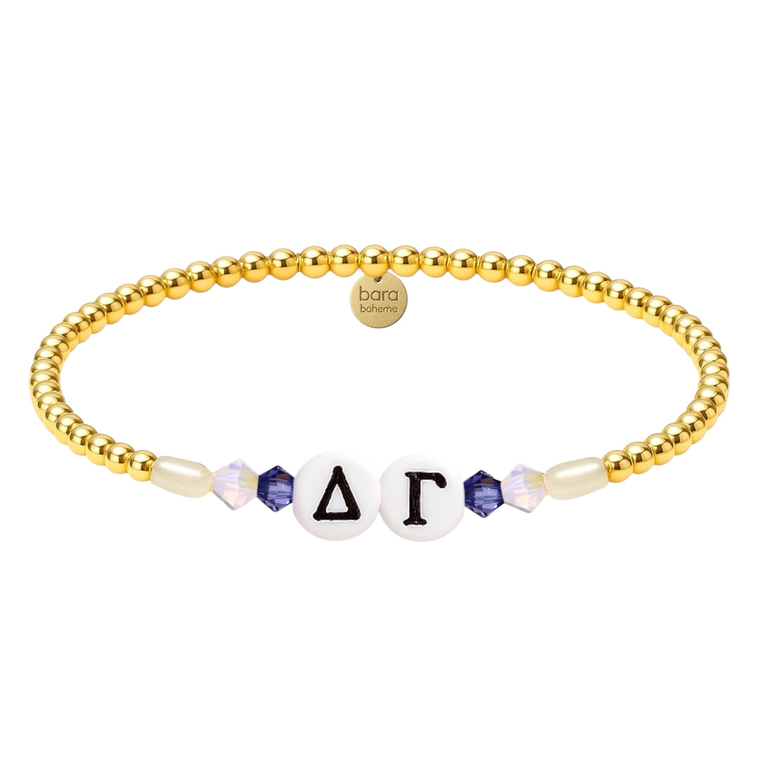 Delta Gamma Beaded Sorority Bracelet
