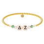 Delta Zeta Beaded Sorority Bracelet