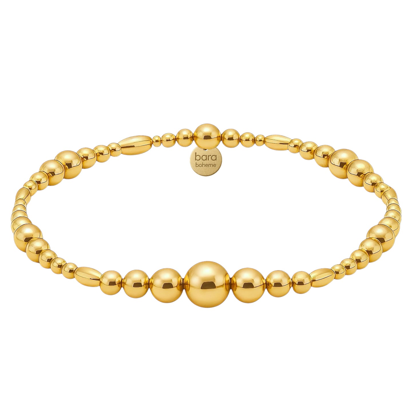 Demi | Gold Filled Beaded Bracelet