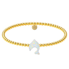 Dolphin | Beaded Opal Bracelet