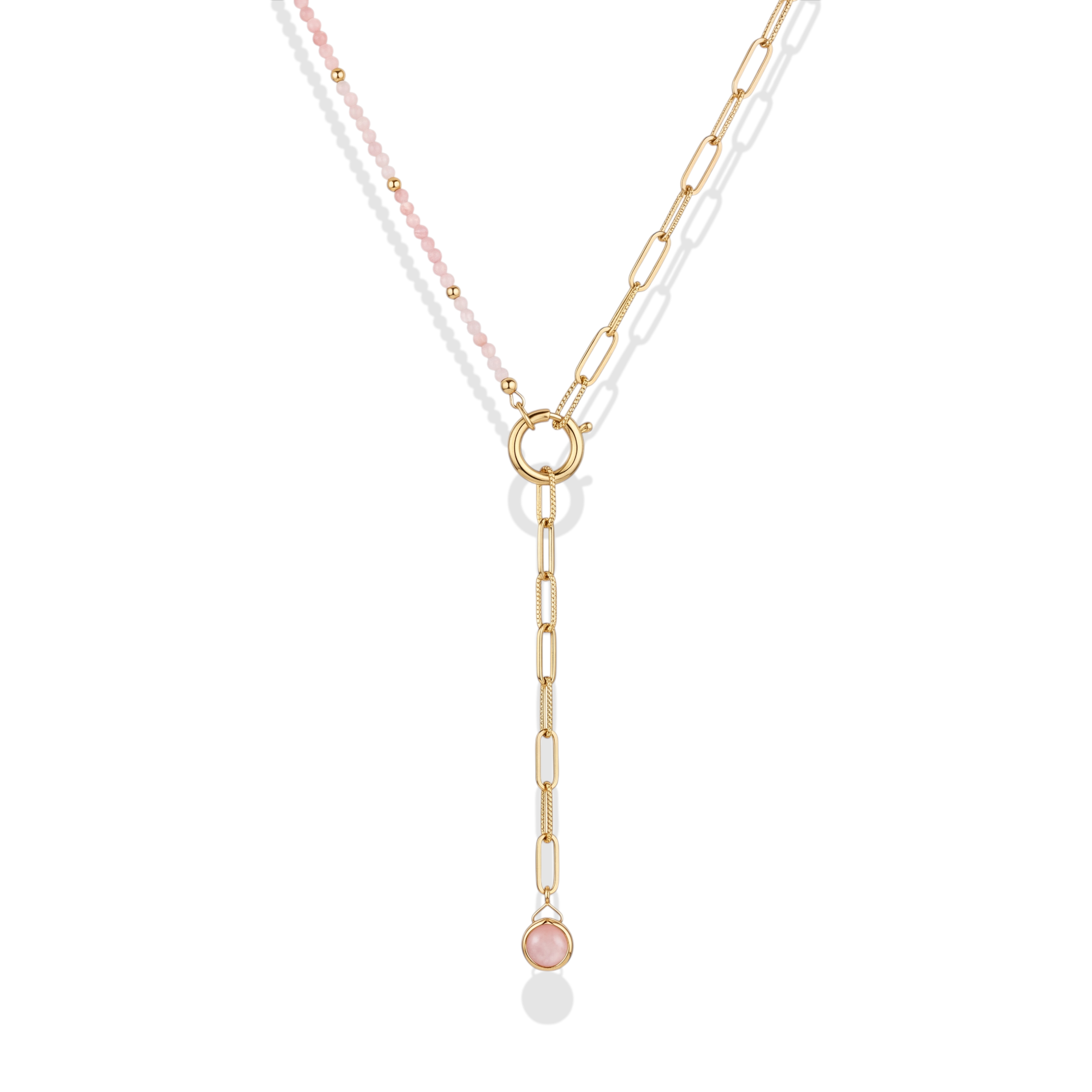 Duality Paperclip Necklace