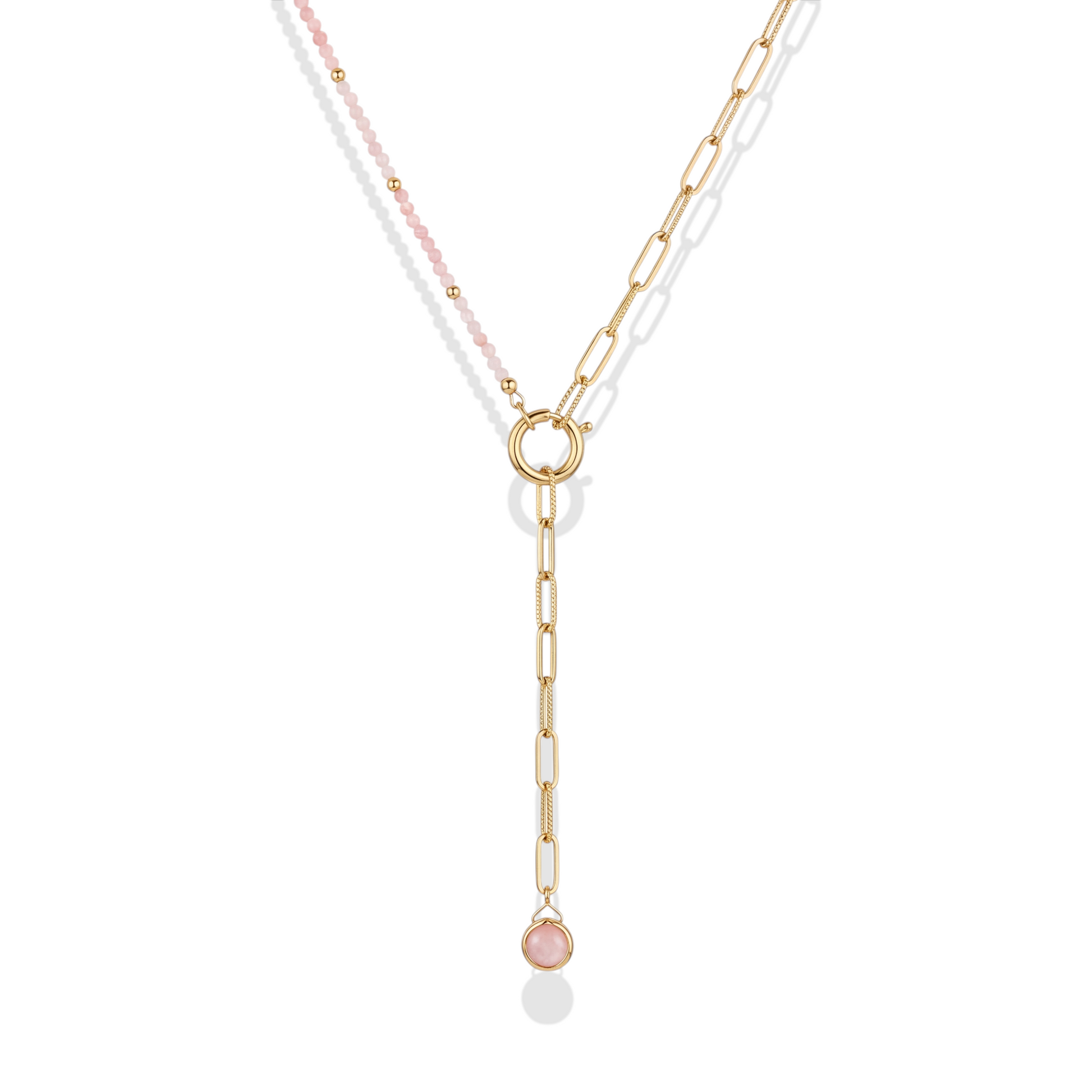 Duality Paperclip Necklace