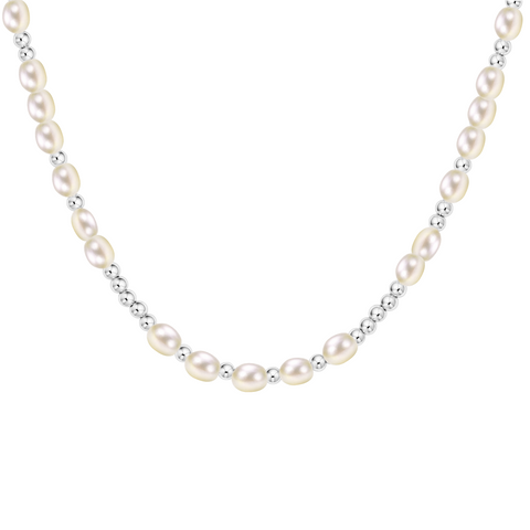 Elliat | Gold Filled Beaded Necklace with Pearls