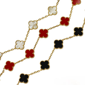 "TIMELESS" Large 5 Double Sided Clover Bracelet