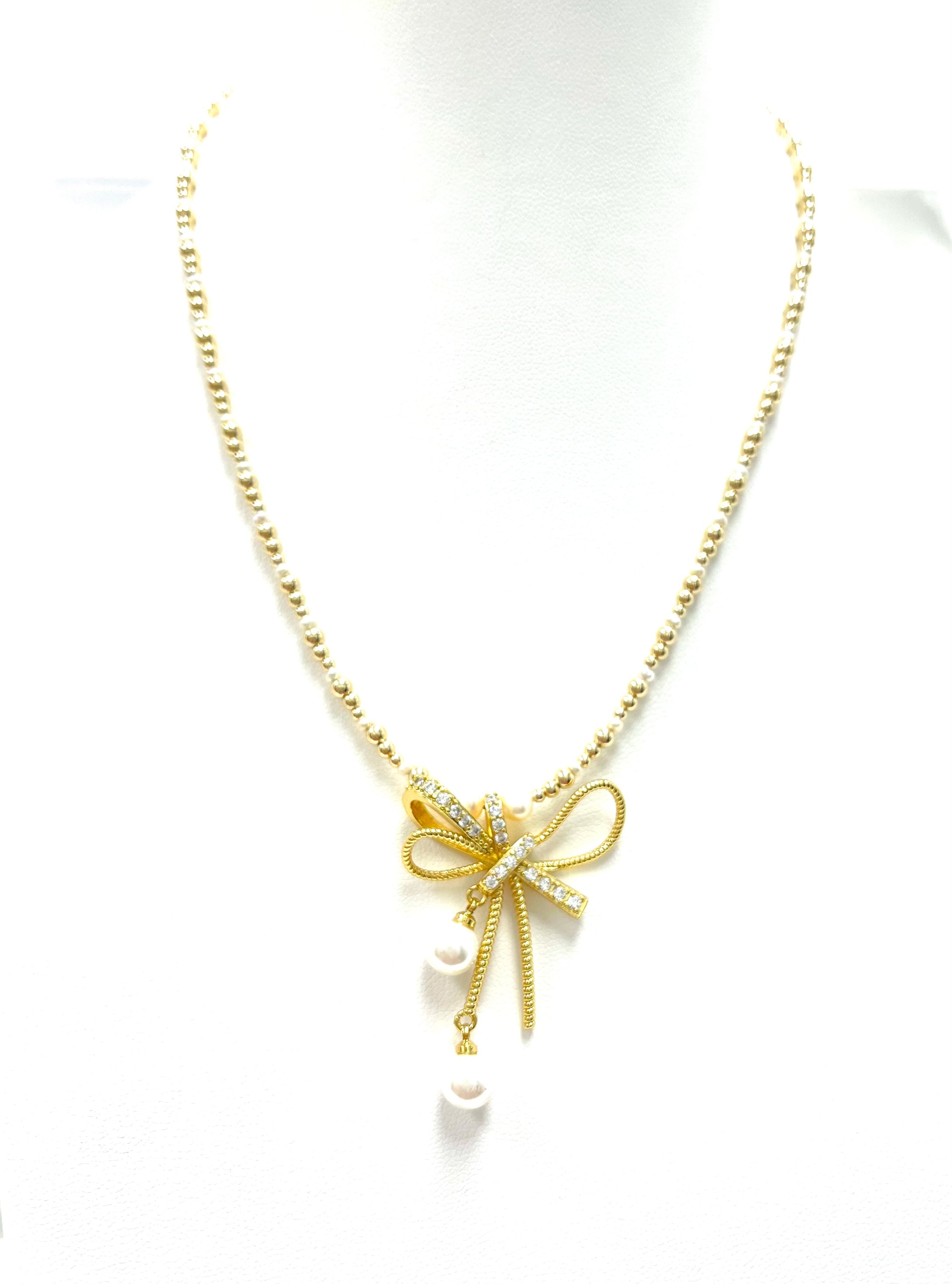 “Jolie + Divine Bow” Choker