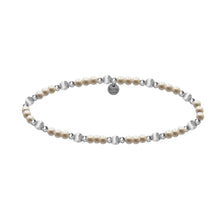 BASEL | Stretchy Anti-tarnish 14K Gold Filled and Pearls Stackable Bracelet