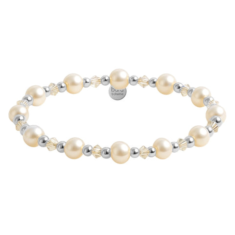 Kelsey | Gold Filled Beaded Bracelet