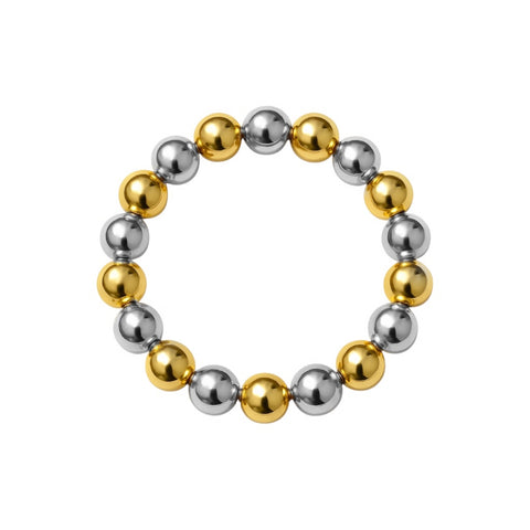 Classic 4MM | Beaded Stretchy Ring